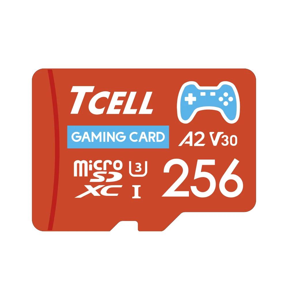 TCELL Technology Co., Ltd TCELL Technology Co., Ltd Gaming 256GB microSDXC memory card with adapter — product photo