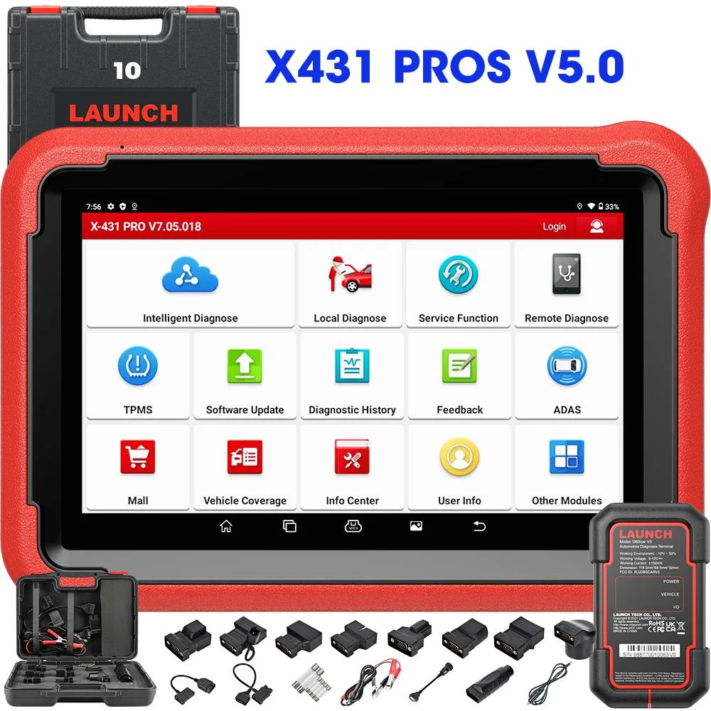 Launch Tech Launch X431 PROS V+ 5.0 Elite Diagnostic Scan Tool — product photo