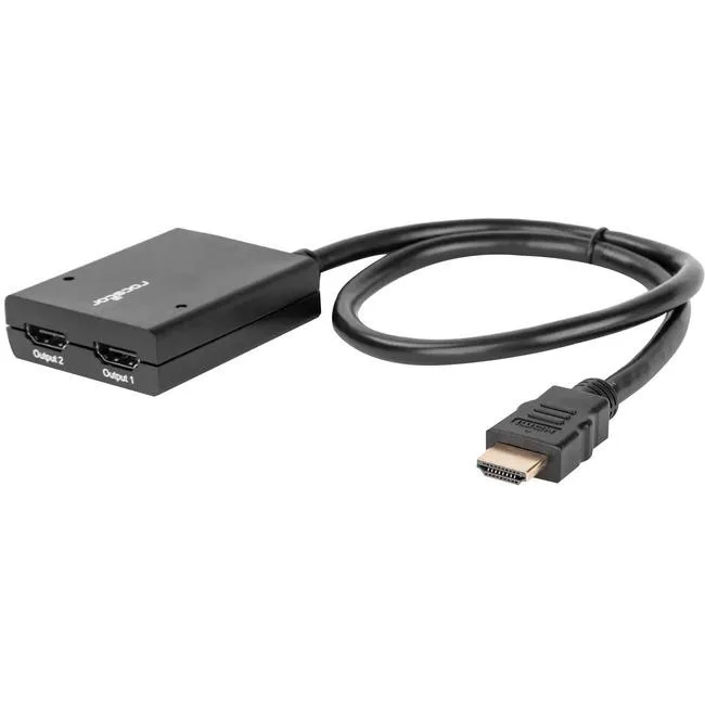 Rocstor Rocstor Y10A235B1 2-port HDMI splitter with USB power — product photo