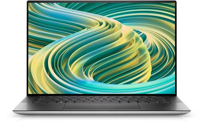 DELL DELL XPS 9530 laptop i9-13900H 16GB RAM 16GB SSD 15.6" FHD+ Silver — product photo