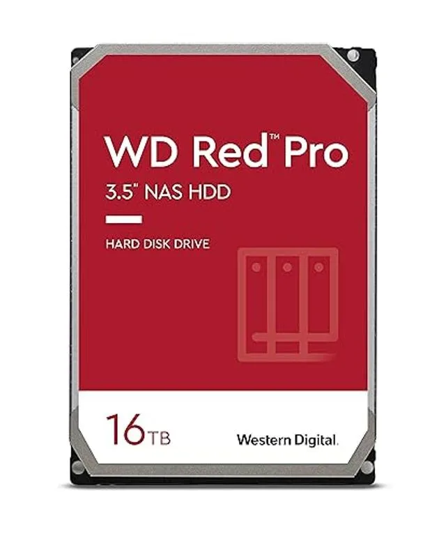 Western Digital Western Digital 16TB WD Red Pro 7200 RPM SATA 3.5" 256MB Cache Hard Drive — product photo