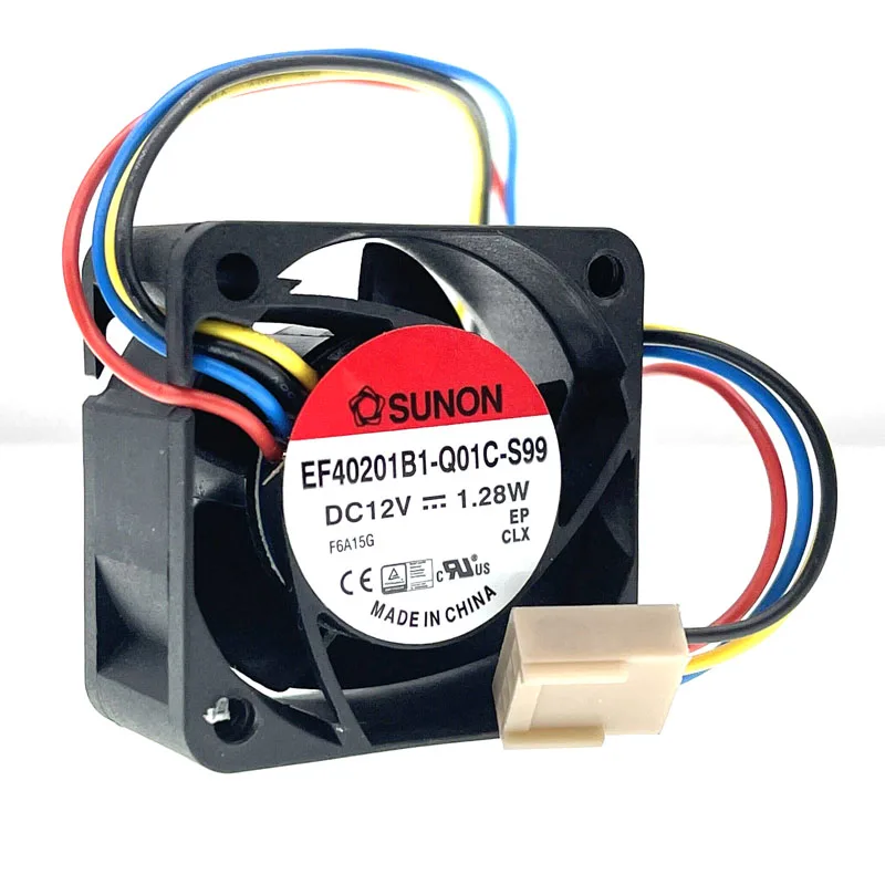 SXDOOL SXDOOL 40mm 12V PWM case fan 40201B1-Q01C-S99 — product photo