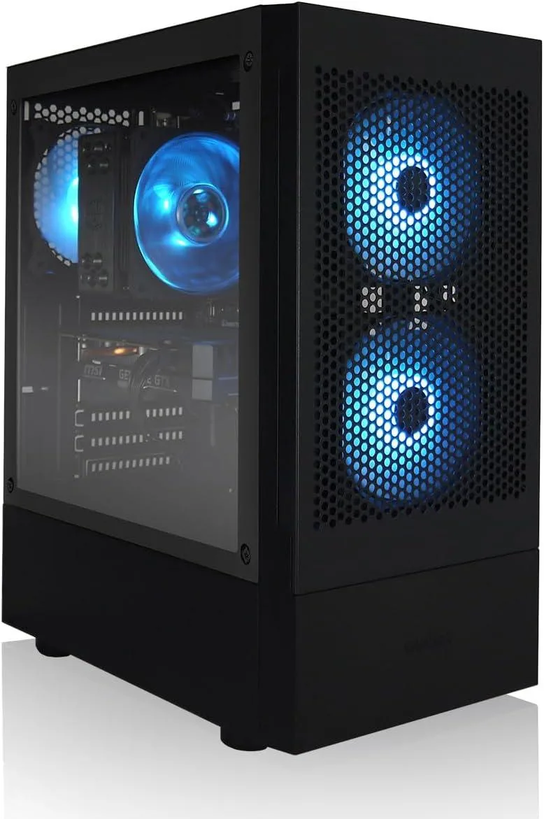 AVGPC AVGPC Max Series Gaming PC Ryzen 5 5600X RTX 5060 Ti 32GB DDR4 1TB NVMe White — product photo