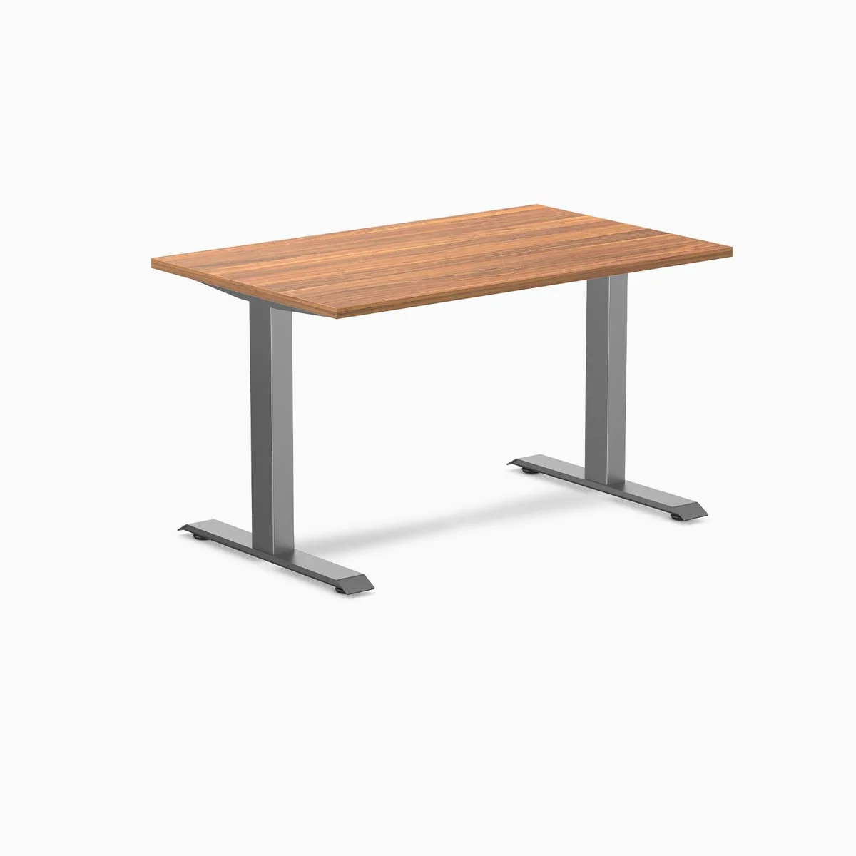 Desky Desky Zero Laminate Desk Prime Oak 47.2 x 29.5 in Space Gray — product photo