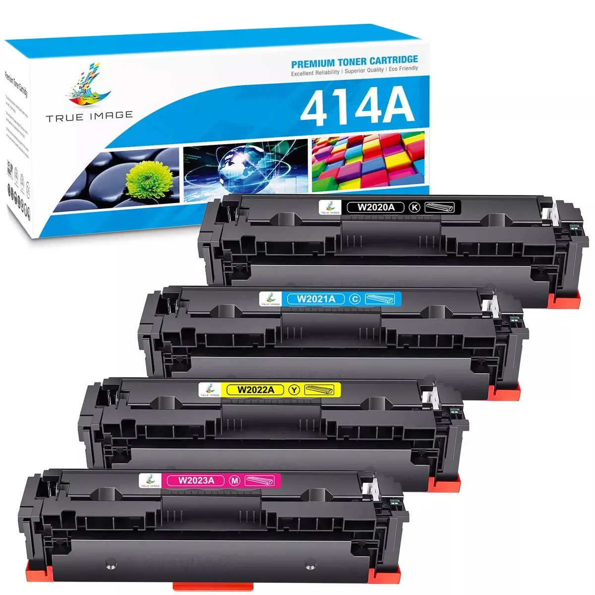 V4ink V4ink 414A W2020A 4PK toner cartridge no chip — product photo