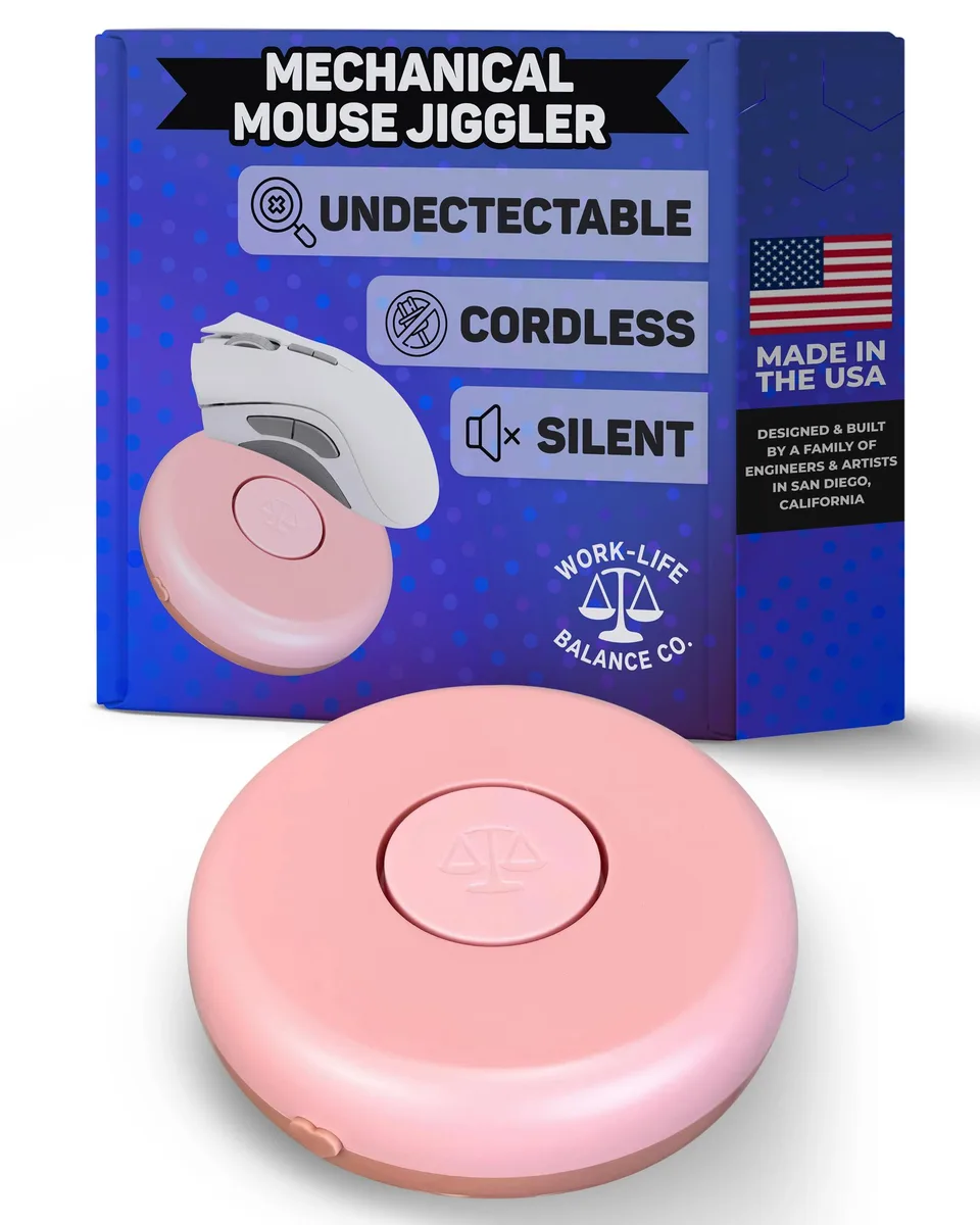 Belkin Cordless Mouse Jiggler AA Battery White — product photo