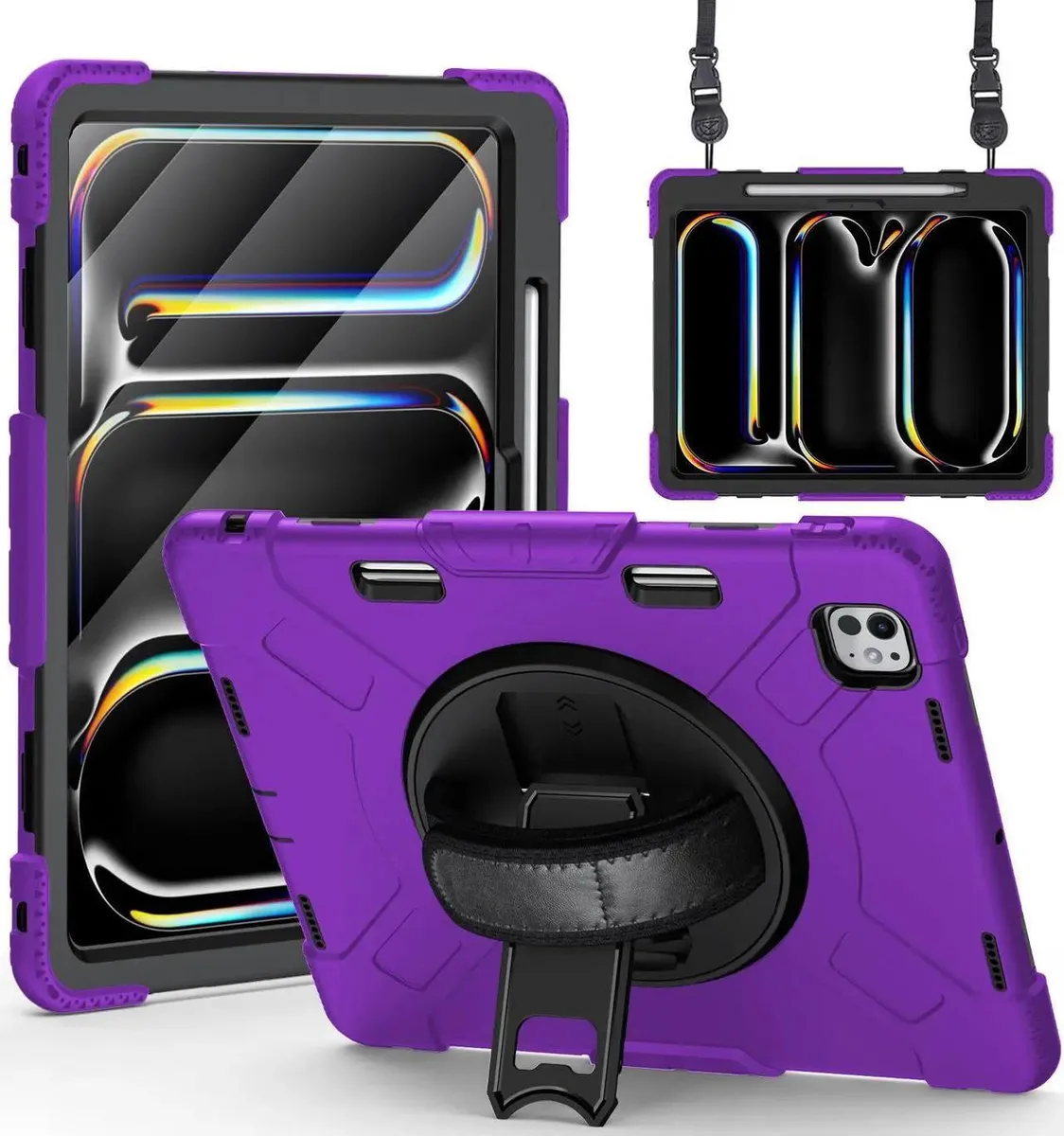 BONAEVER BONAEVER A3360/A3361/A3362 13 Inch iPad Pro Case 2024/2025 Precise Cutouts Purple — product photo