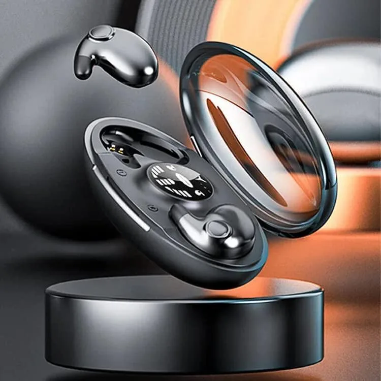 TROPRO TROPRO Invisible Sleep Earbuds Bluetooth 5.3 Black — product photo