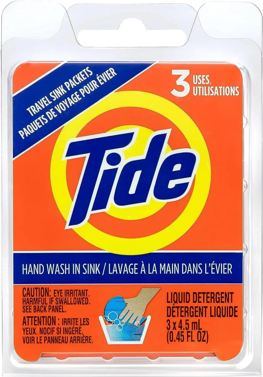 Daewoo 84100 Liquid Travel Sink Packets 3-Count dryer accessory — product photo
