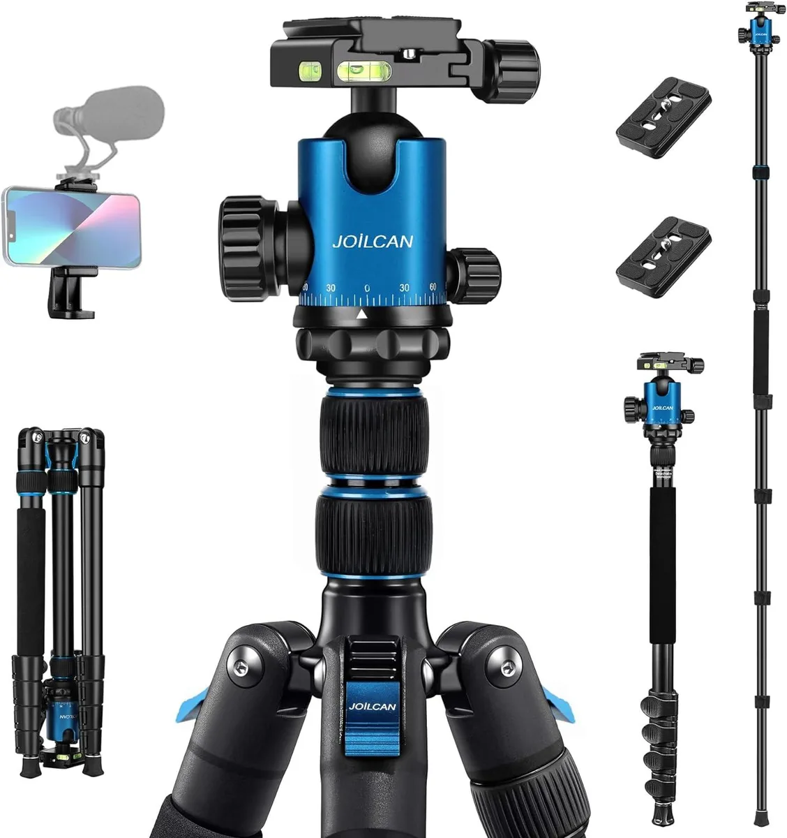 PISKEKAT PISKEKAT 81" Security Camera Tripod 38mm Ball Head 30mm Legs — product photo