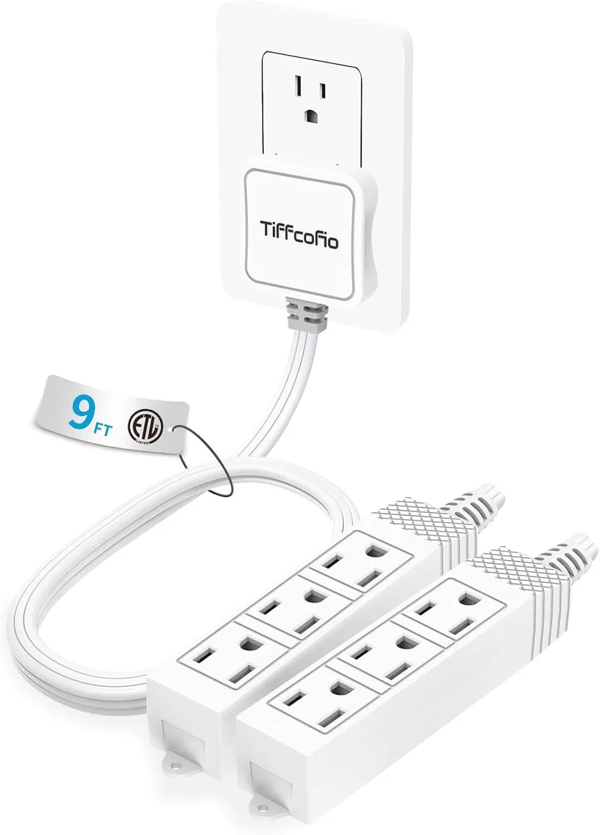  Tripp Lite Twin Outlets 9FT 16 AWG Power Extension Cord — product photo