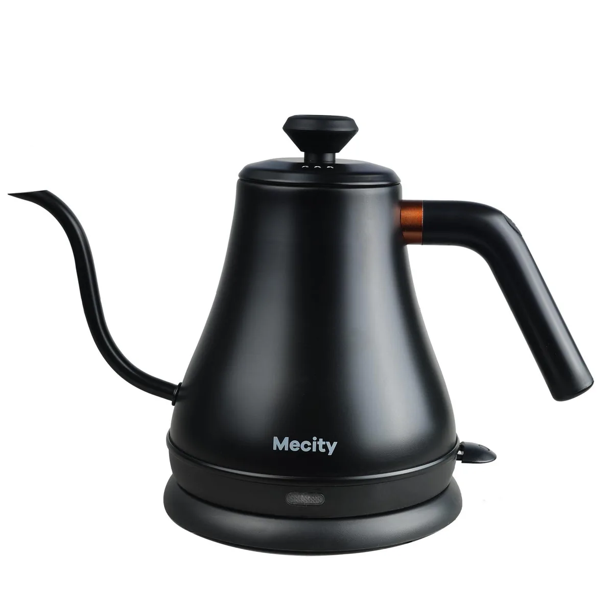  Mecity HB-3166L Gooseneck Electric Kettle 27 fl oz 1000W Matte Black — product photo
