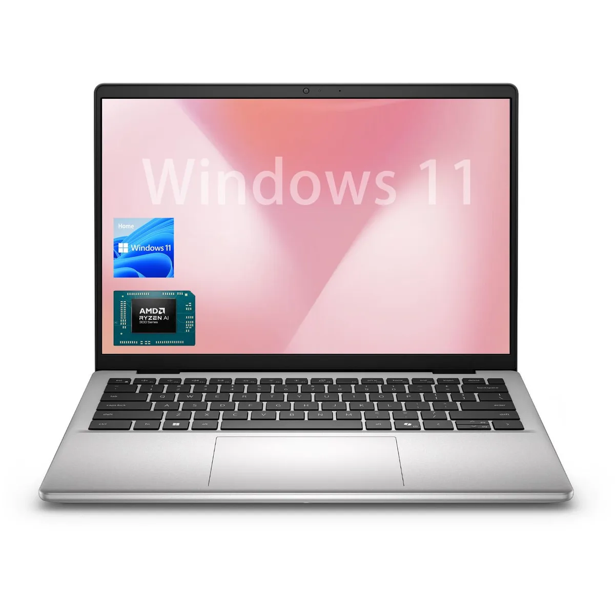 DELL DELL 14 Copilot+ Laptop AMD Ryzen AI 5 330 32GB DDR5 2TB SSD Silver — product photo