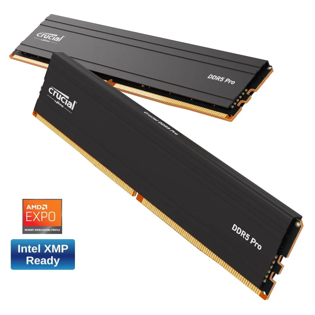 Crucial Crucial Pro CP2K16G56C46U5 32GB DDR5 5600 desktop RAM — product photo