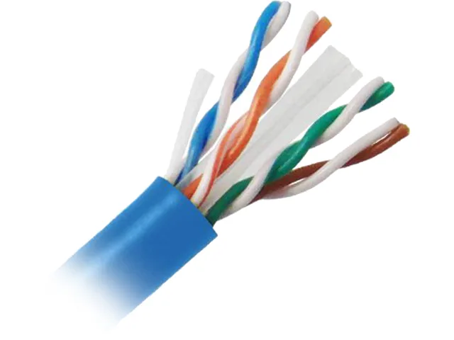 Nippon Labs Nippon Labs C6U-5015RB network ethernet cable Cat 6 1000 ft 23 AWG UTP Blue — product photo