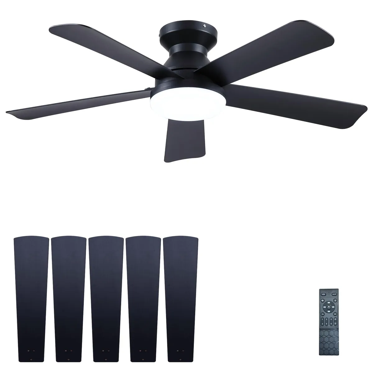 CFP42INBK 42 inch Ceiling Fan Black 24 watts — product photo