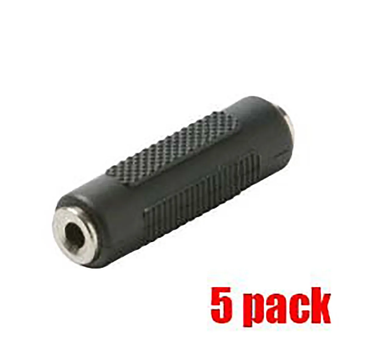 iMBAPrice iMBAPrice 3.5 mm Female-to-Female Stereo Coupler 5-Pack — product photo
