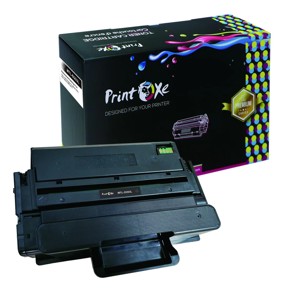 PrintOxe PrintOxe MLT-D203L Black Toner Cartridge 5000 Pages — product photo