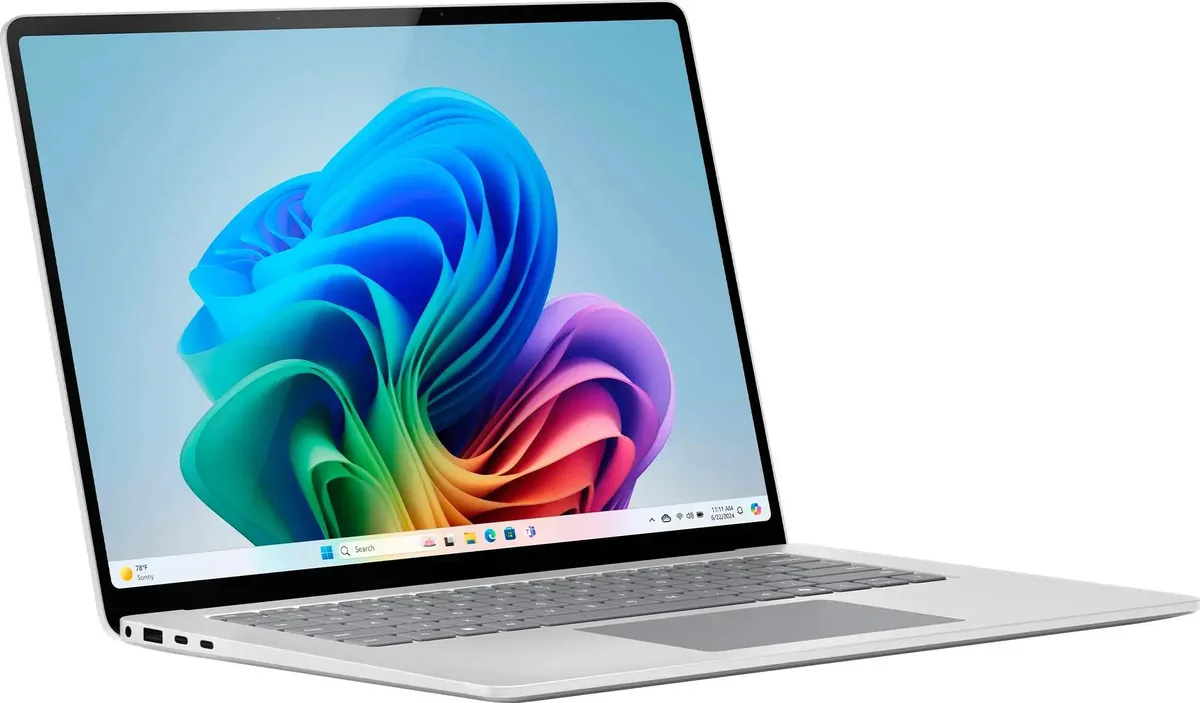 Microsoft Microsoft Surface Laptop 15" Snapdragon X Elite 16GB 512GB Platinum — product photo