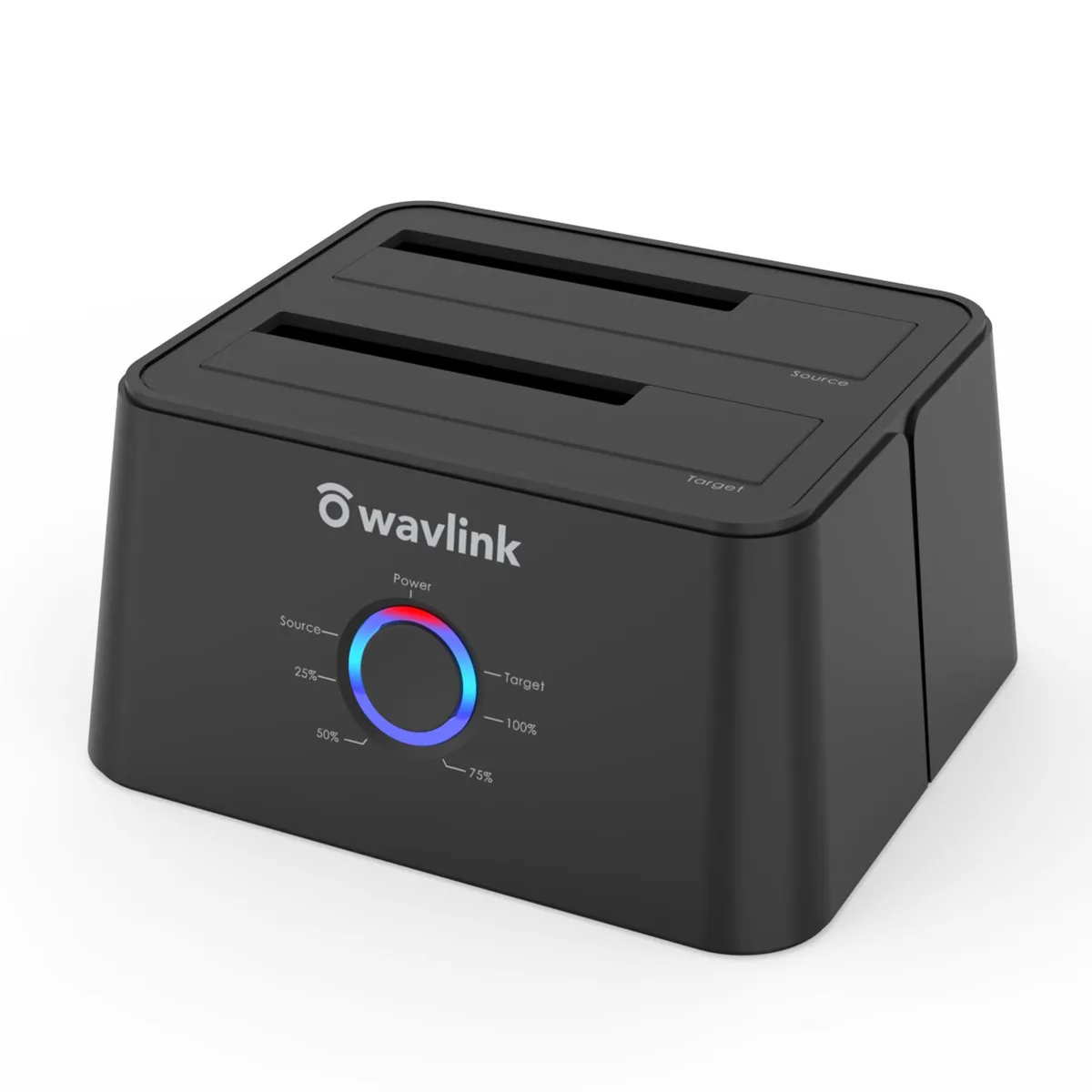 Wavlink Wavlink WL-ST334U Dual Bay SATA Dock 2.5" 3.5" 8TB USB 3.0 USB-C — product photo