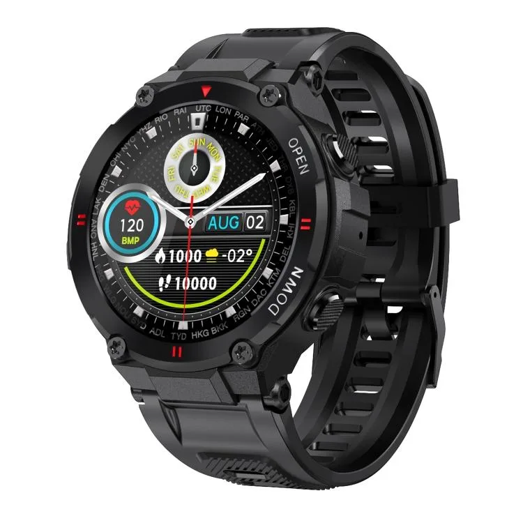 ZOSKVEE ZOSKVEE K22 1.28 inch IPS Smart Watch Black — product photo