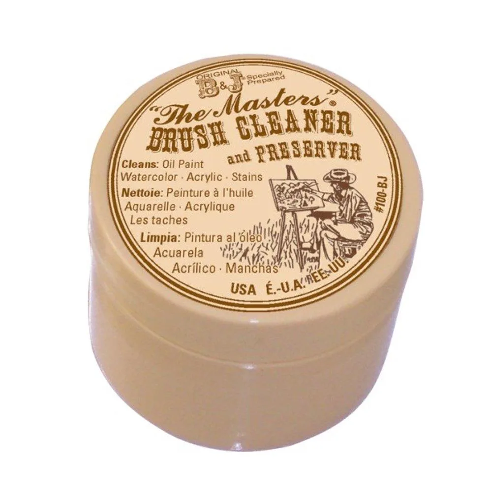 Small round beige tub with lid 2.1 inches wide 1.7 inches tall