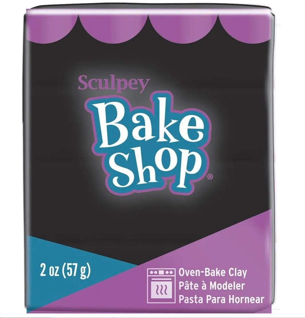 Sculpey Sculpey Bake Shop Clay Black 2oz sculpting — product photo