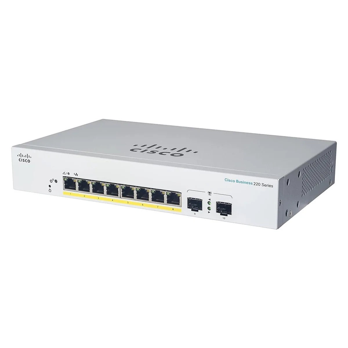 Cisco Systems, Inc. Cisco Systems, Inc. CBS220-8T-E-2G 8-port GE network switch with 2x1G SFP — product photo