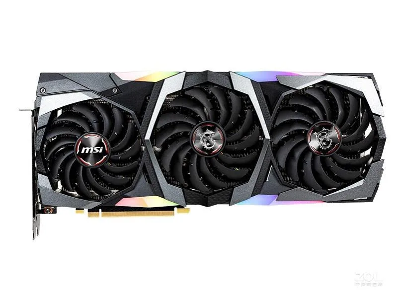 MSI MSI GeForce RTX 2080 Super Gaming X Trio 256-bit PCIe 3.0 16X 8GB GDDR6 graphics card — product photo