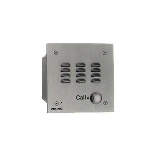 Viking Viking W-3000 Vandal Resistant Doorbox 14 Gauge Stainless Steel Faceplate Flush Mount telephone accessory — product photo