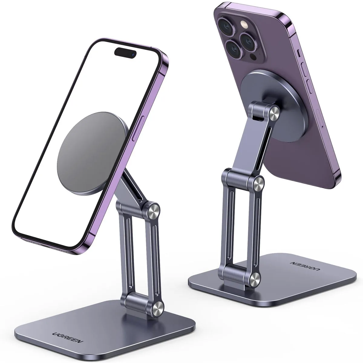  Ugreen Magnetic Phone Stand 15709 Grey iPhone 12-17 — product photo
