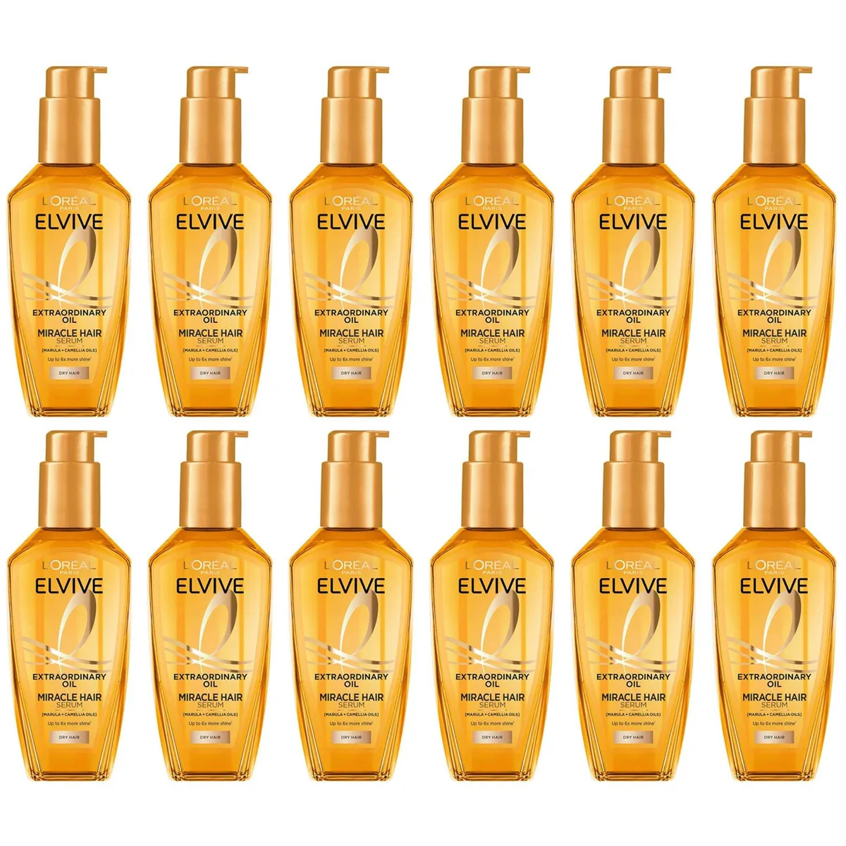 L'Oreal L'Oreal Extraordinary Oil Elvive Hair Oil 100 ml 12-Pack skin care — product photo