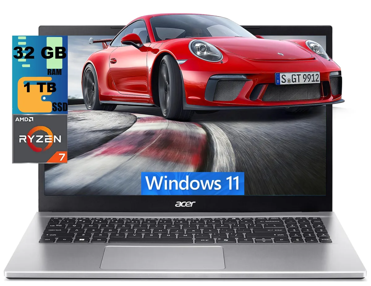 Acer America Acer America Aspire Go 15 laptop Ryzen 7 5825U 32GB 1TB — product photo