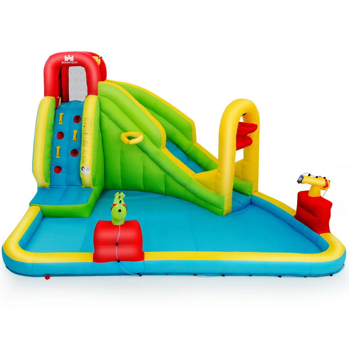 SlickBlue SlickBlue Inflatable Water Bounce Slide 350 lbs 157.5 x 132 x 90.5 in — product photo