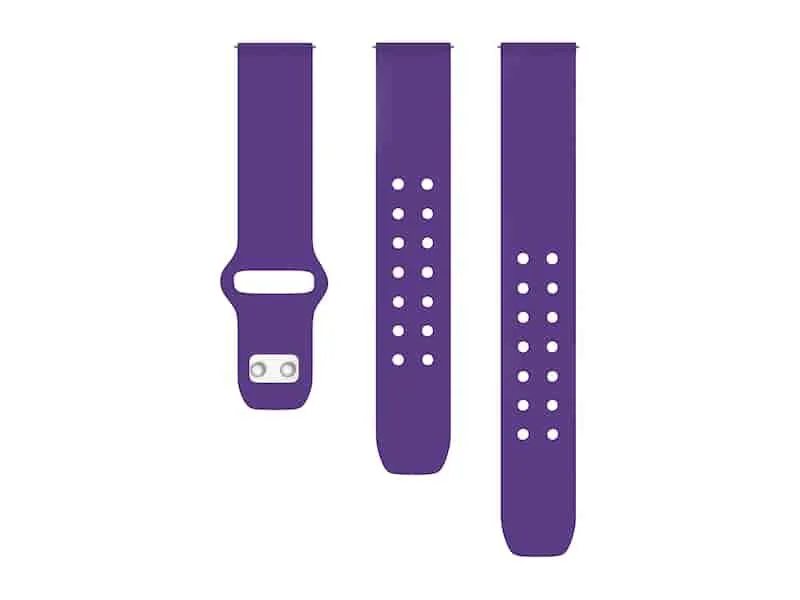 Affinity Affinity Quick Change Silicone Sport Band 20mm Purple — product photo
