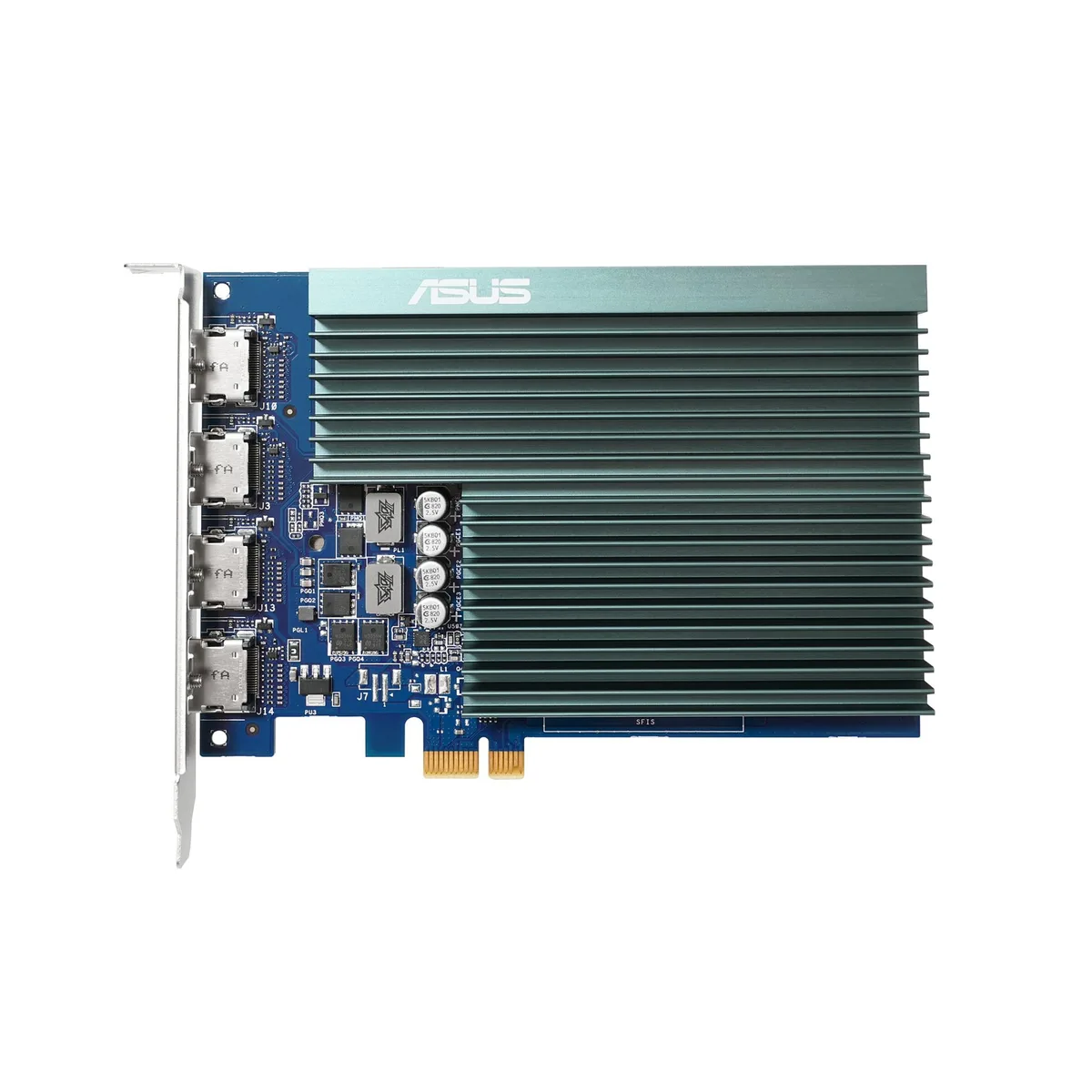 ASUS ASUS GT 730 2 GB GDDR5 Passive 4x HDMI graphics card — product photo