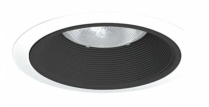 Juno Lighting Juno Lighting Recessed Trim 6in Black Baffle HAWA 24 BWH light fixture — product photo