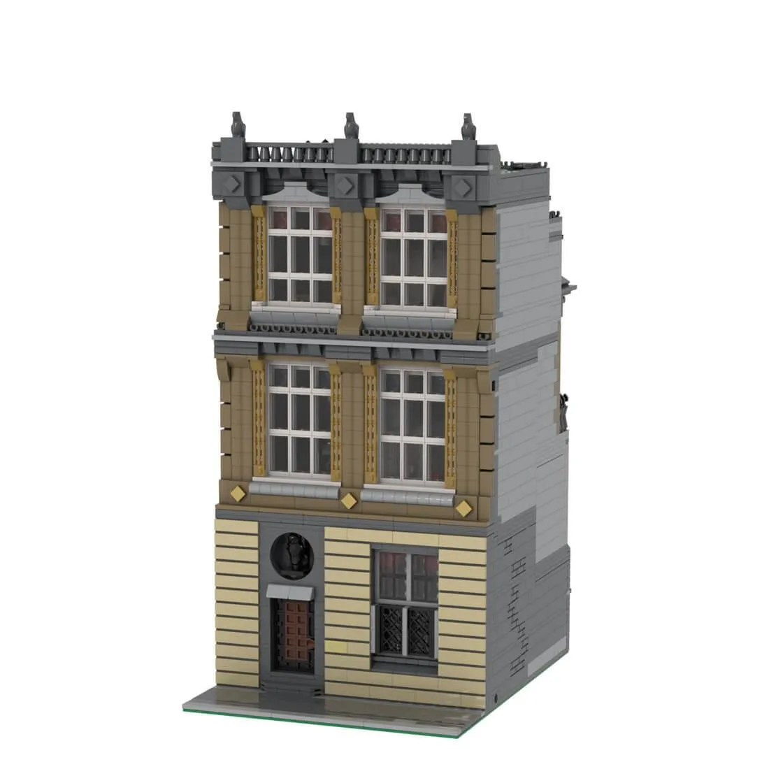 ZITIANYOUBUILD ZITIANYOUBUILD MOC-78170 The Black Owl Law Office 5360 Parts Educational Building Set — product photo