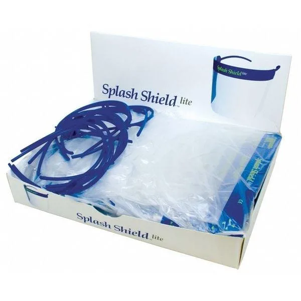 Zoro Select Zoro Select 4540 Face Shield Clear Visor Hook-and-Loop — product photo