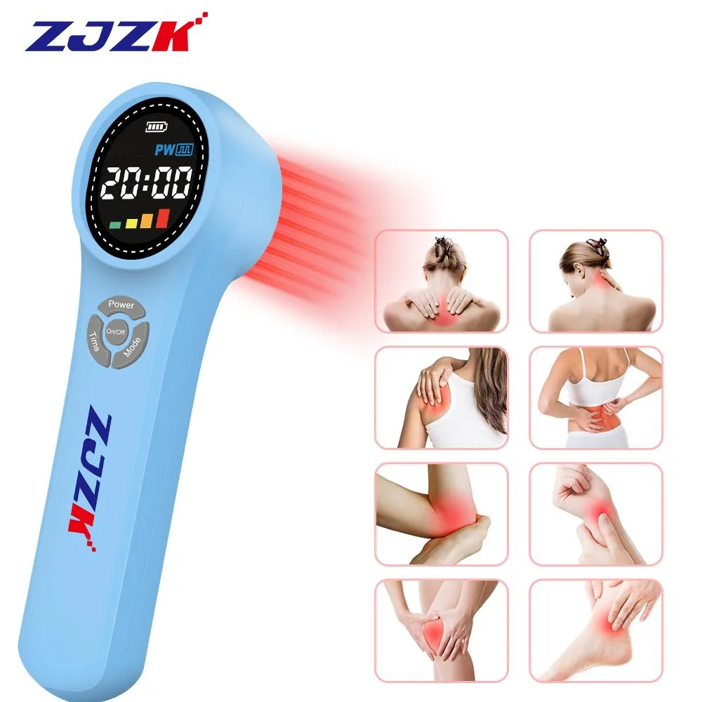 ZJZK ZJZK Cold Laser Therapy Device 660nm 810nm 980nm 24 Diodes Blue — product photo