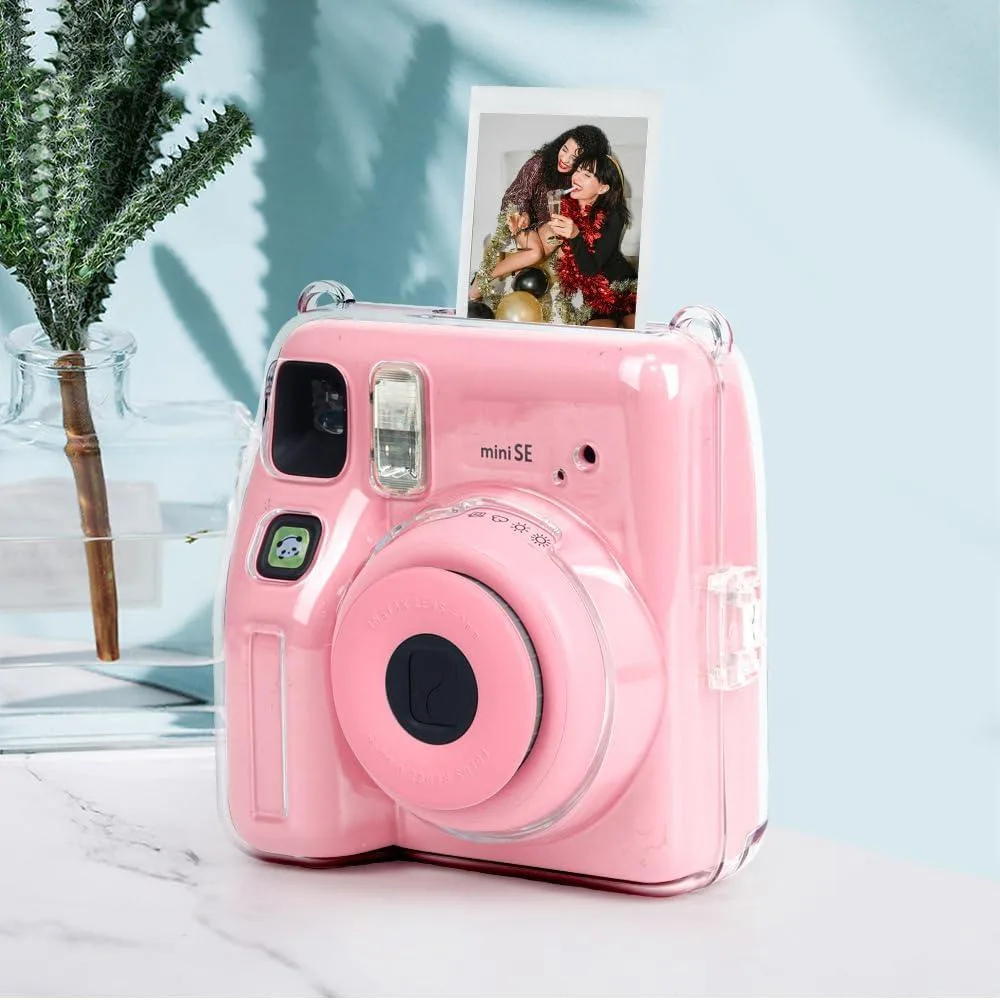 anicestore anicestore Clear Case for Fujifilm Instax Mini SE with 10-Photo Pocket — product photo