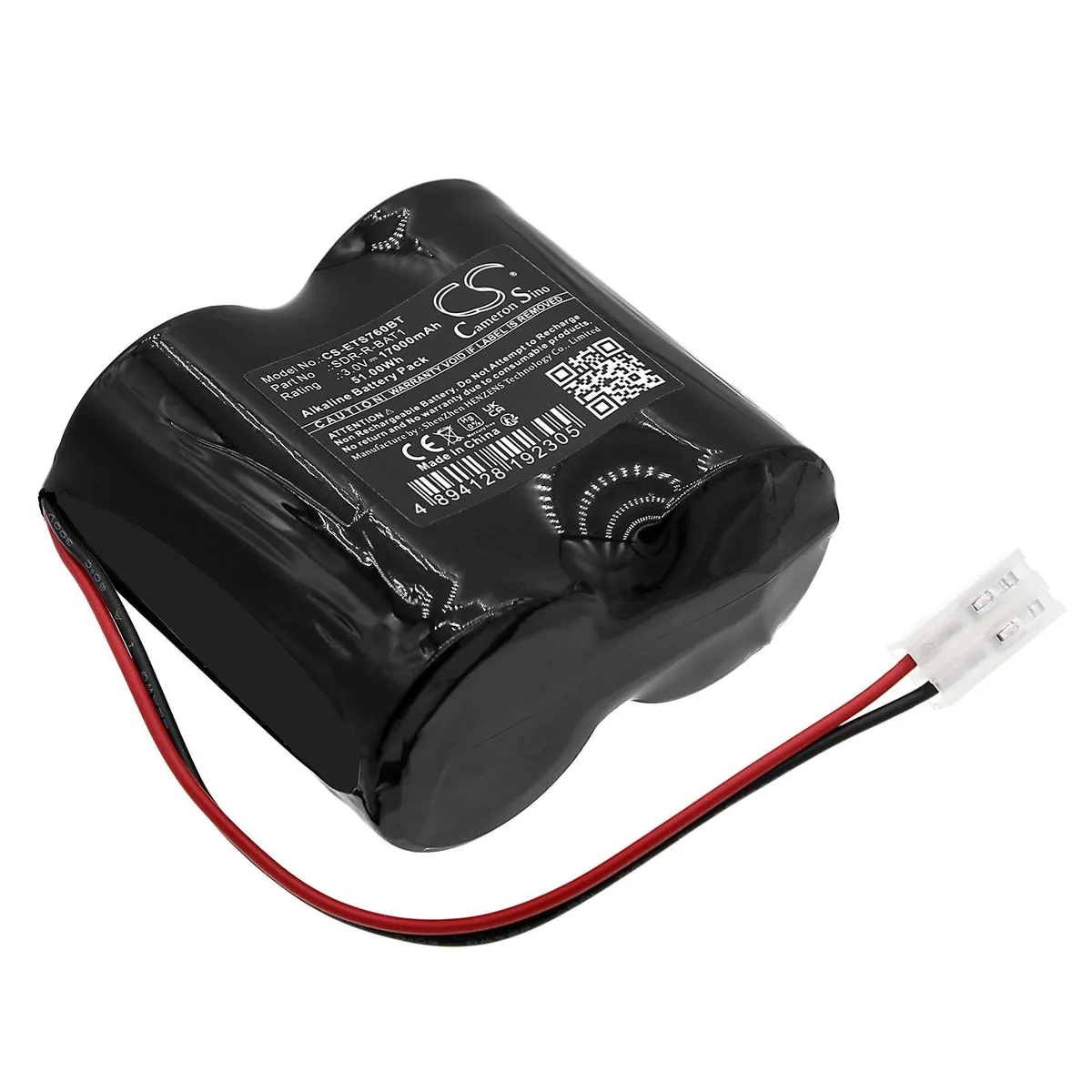  Cameron Sino 760ES Scantronic 760SB SDR-R-BAT1 17000mAh 3.0V — product photo