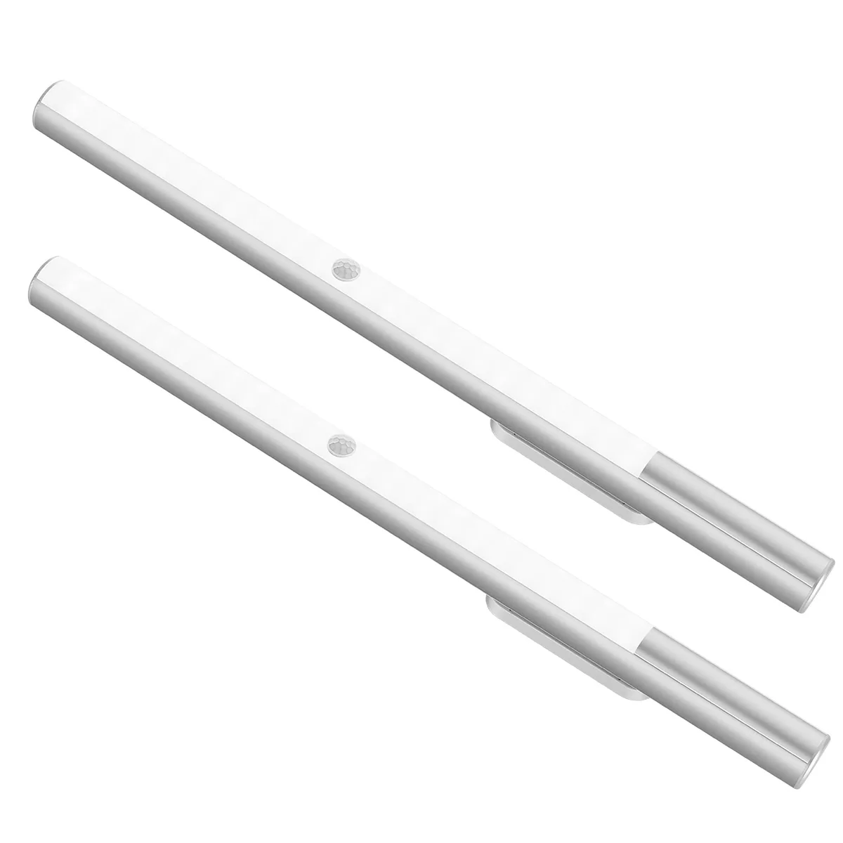 Two slim white LED bars with polycarbonate lenses and remote control
