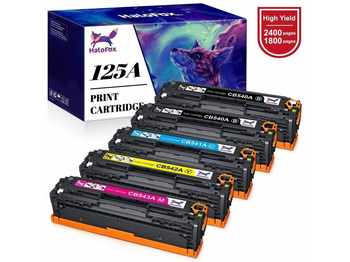 V4ink V4ink CRG-116 5-pack toner cartridge set (2 black, 1 cyan, 1 magenta, 1 yellow) — product photo