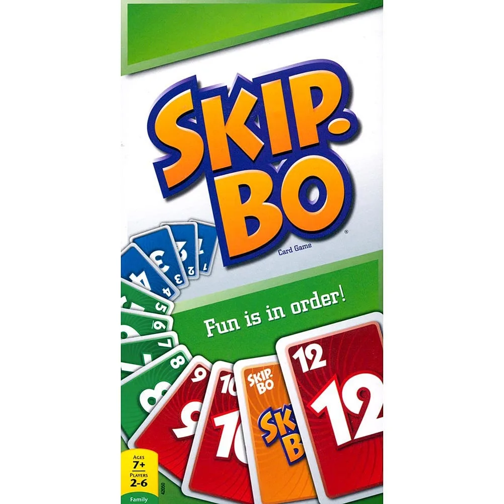 Mattel Mattel Skip-Bo Card Game MAT42050 — product photo