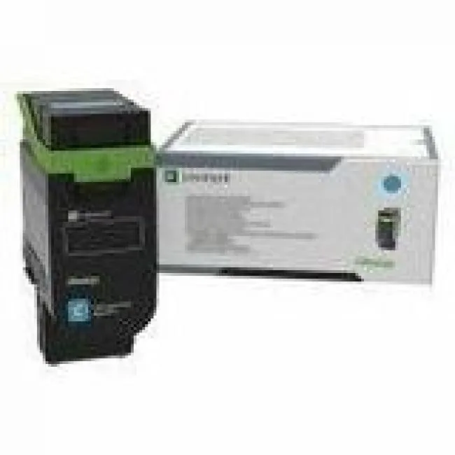 Lexmark Lexmark 75M0X20 Cyan Toner Cartridge 11700 Pages ink cartridges (genuine brands) — product photo