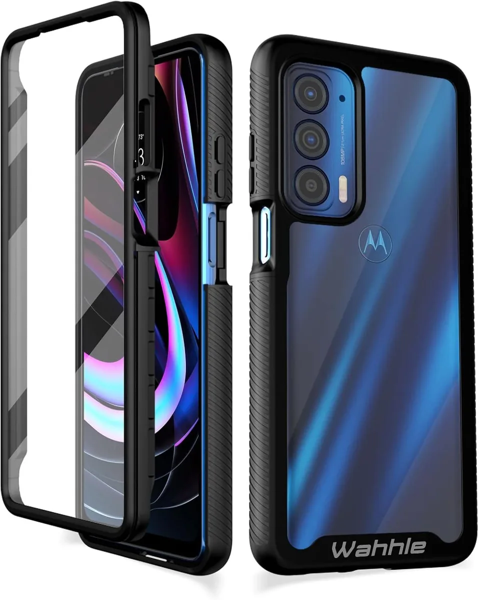 Transcend Transcend Case Motorola Edge 5G UW 2021 Black/Clear — product photo