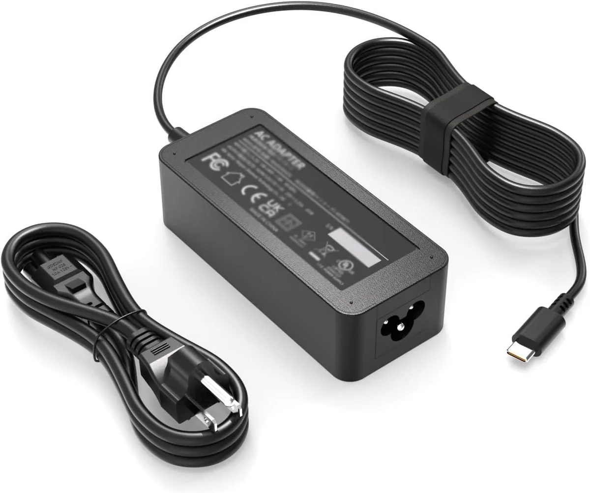PISKEKAT PISKEKAT 65W USB-C AC Adapter for LG Gram 14 15 16 17 — product photo