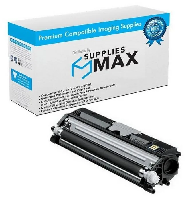 SuppliesMax SuppliesMax OKI44250716 Black Toner Cartridge 2500 Pages — product photo