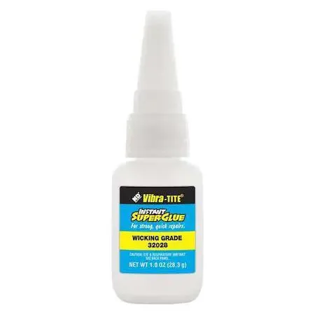 Vibra-TITE Vibra-TITE 32028 Instant Adhesive 320 Series Clear 1 lb Bottle — product photo